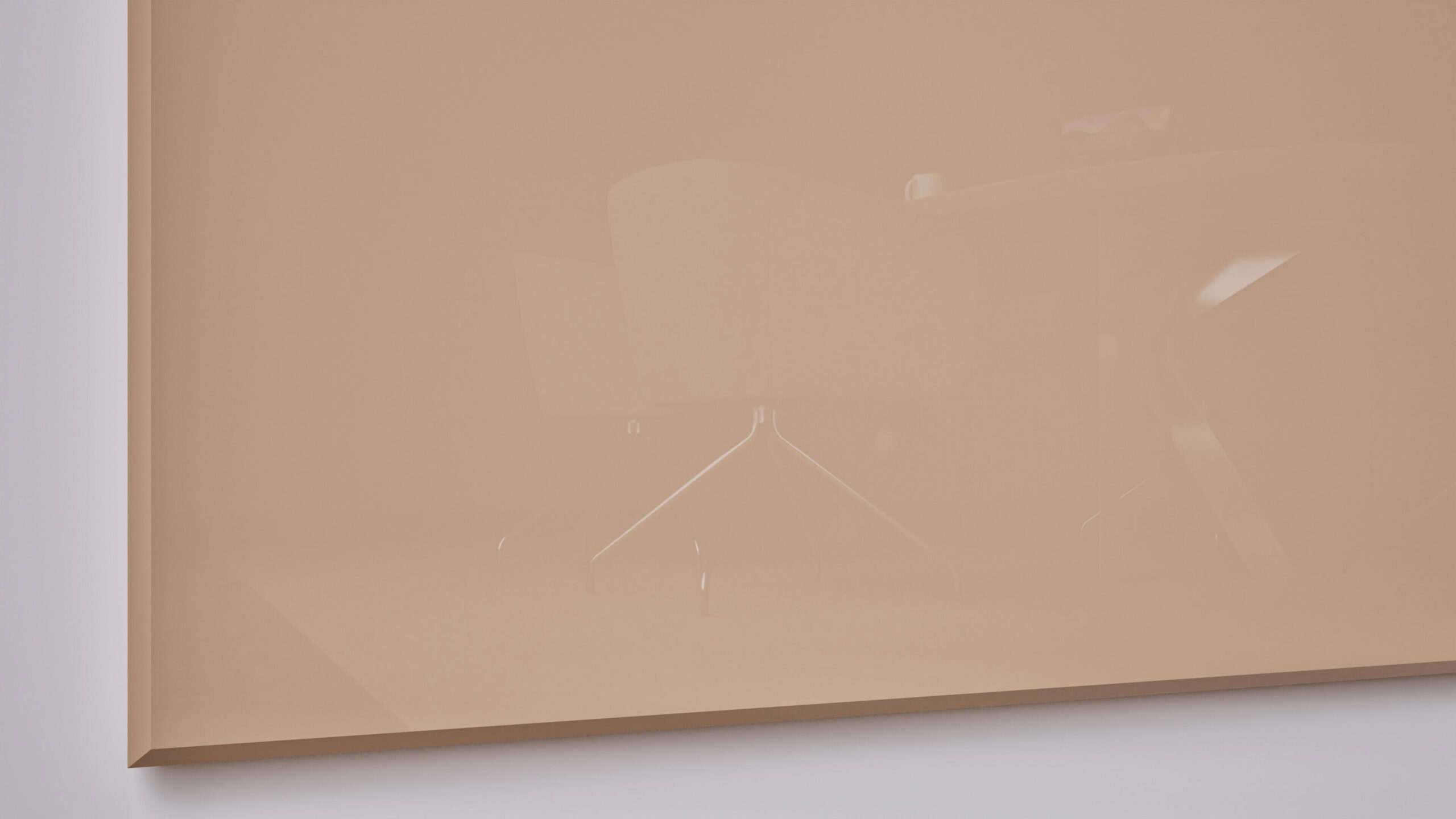 Chameleon Sharp Glass Wall – close-up