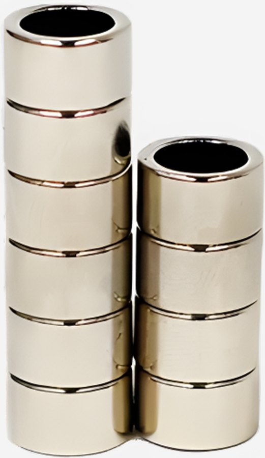 Set van tien neodymium magneten