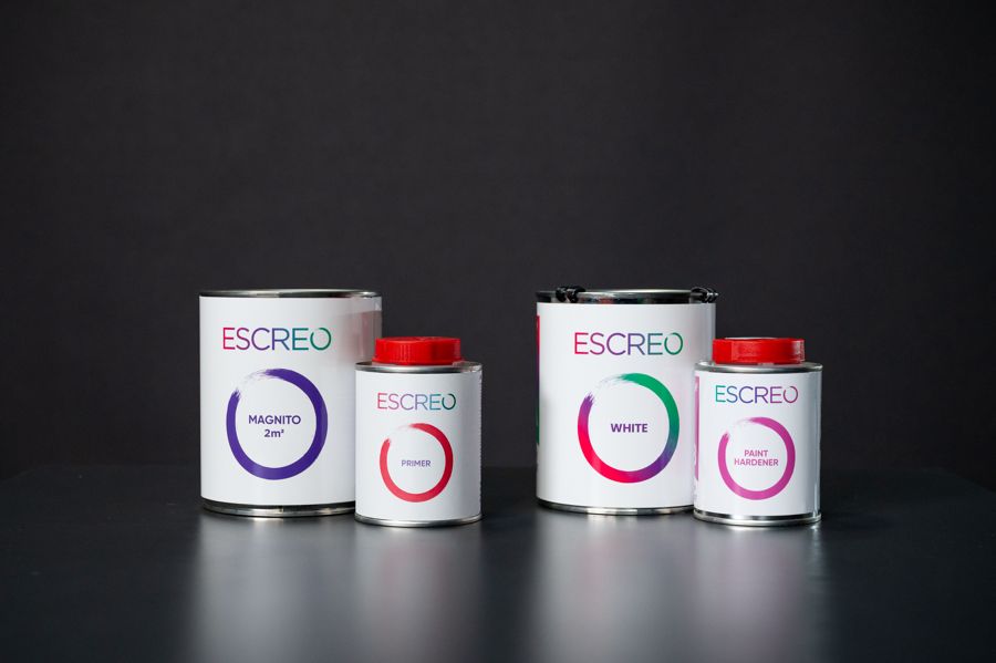 Escreo magnetische whiteboardverf