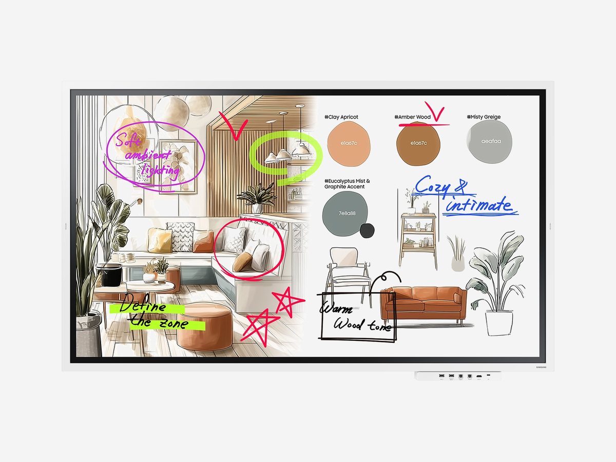 Interactief scherm: Samsung, LG of Philips